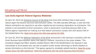 Hate getting sued? Me too! 
 