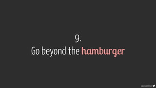Beyond The Hamburger Menu - UX In The City Oxford, 21 Apr 2017