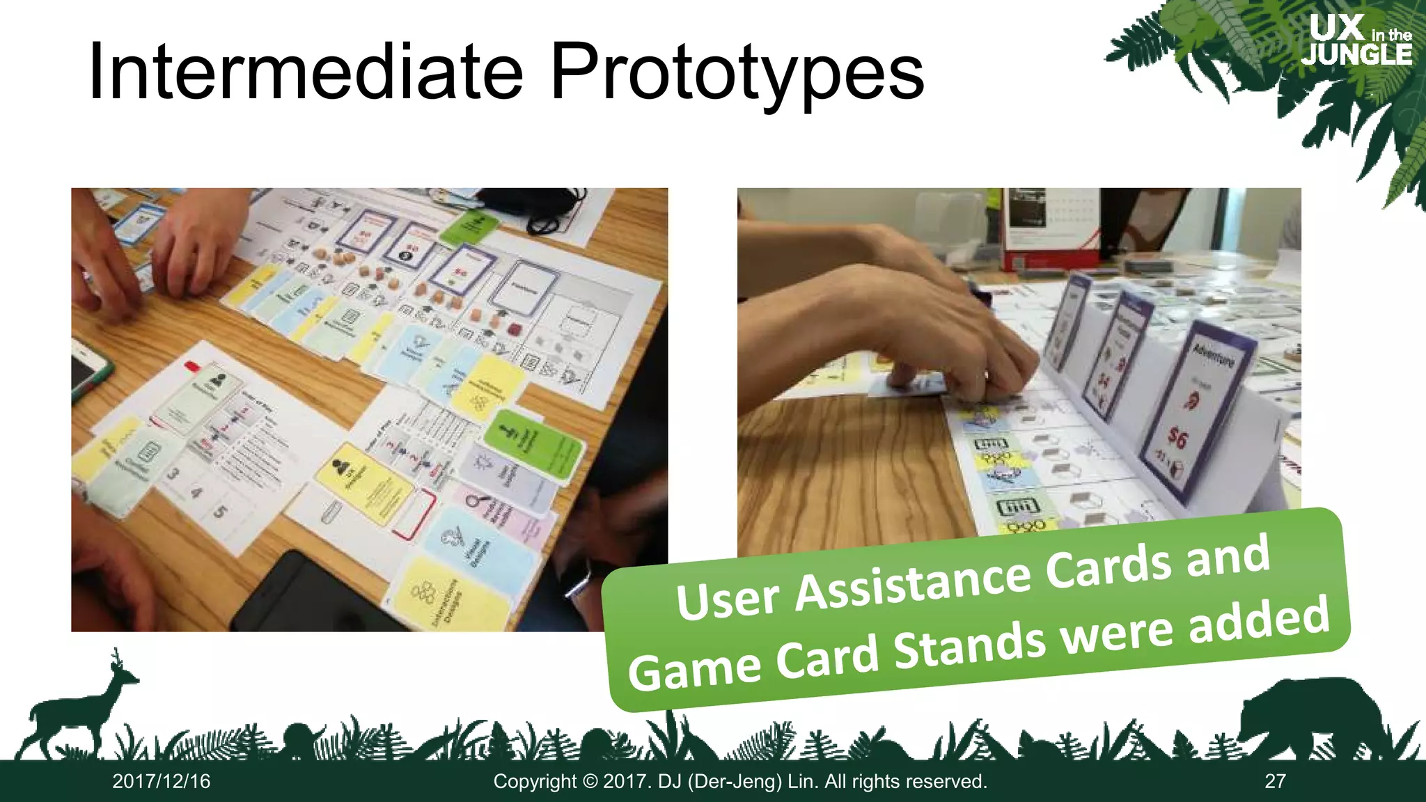 Intermediate Prototypes
2017/12/16 Copyright © 2017. DJ (Der-Jeng) Lin. All rights reserved. 27
 