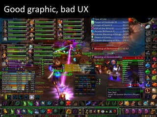 Good graphic, bad UX
 