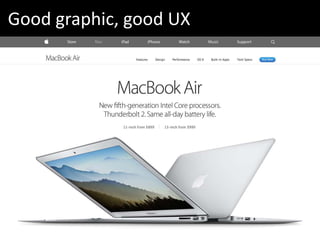 Good graphic, good UX
 