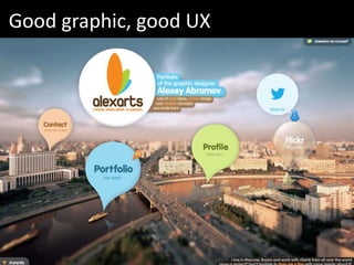 Good graphic, good UX
 