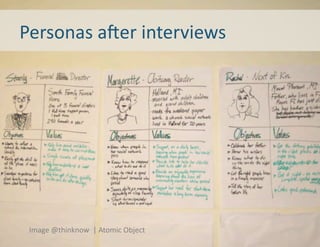 Personas	
  aver	
  interviews	
  




 Image	
  @thinknow	
  	
  |	
  Atomic	
  Object	
  
 