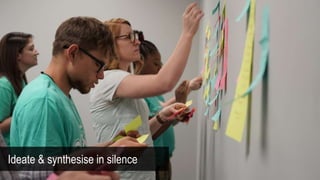 Ideate & synthesise in silence
 