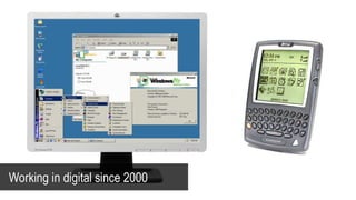 Working in digital since 2000
 