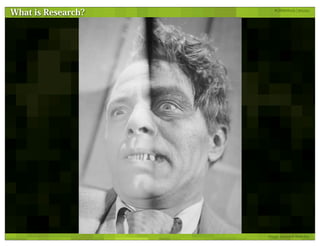 Guerrilla Research Methods - UX Lisbon 2011