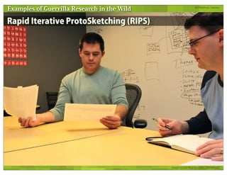 Guerrilla Research Methods - UX Lisbon 2011