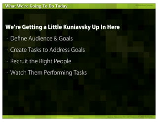 Guerrilla Research Methods - UX Lisbon 2011