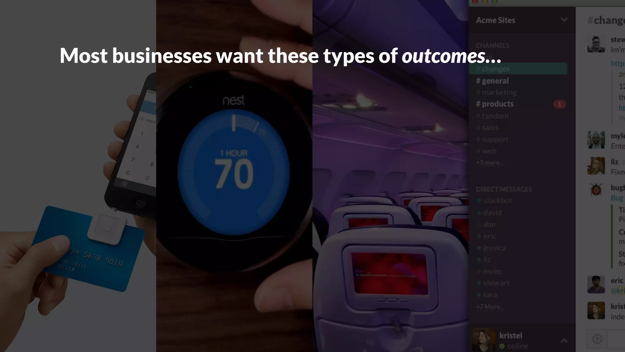 Most businesses want these types of outcomes…
 