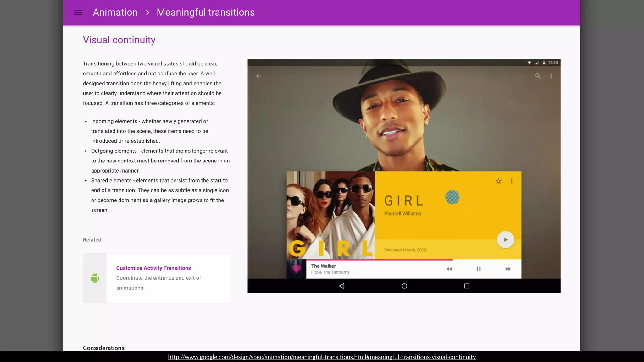 http://www.google.com/design/spec/animation/meaningful-transitions.html#meaningful-transitions-visual-continuity
 