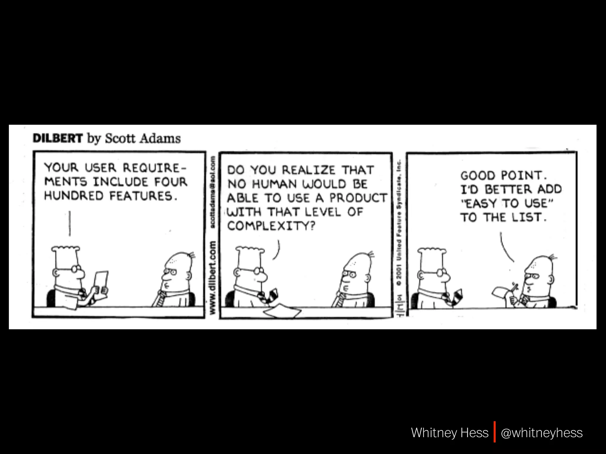 Whitney Hess | @whitneyhess
 