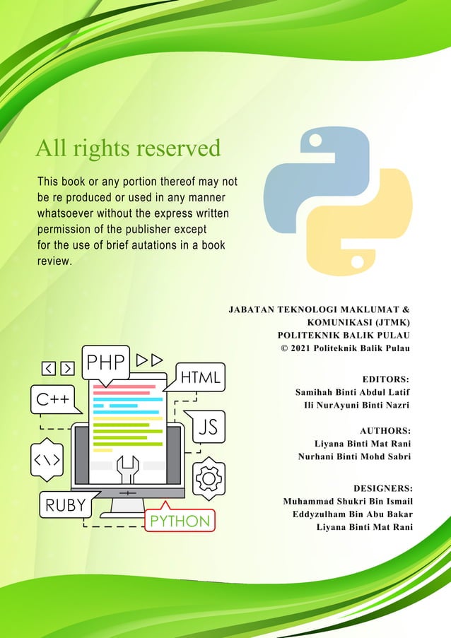 Basic python programming pdf