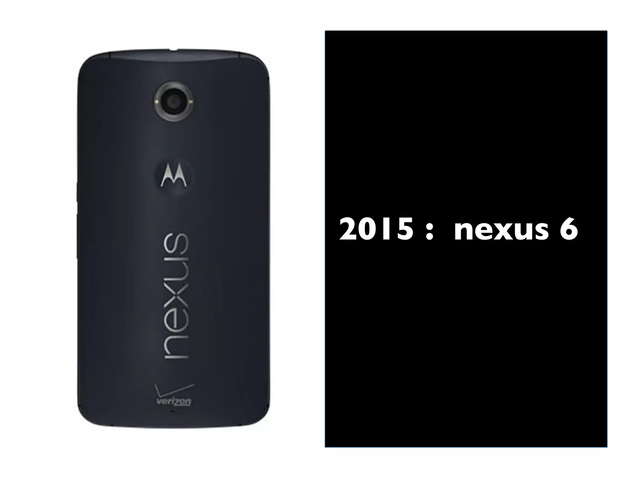 2015 : nexus 6
 