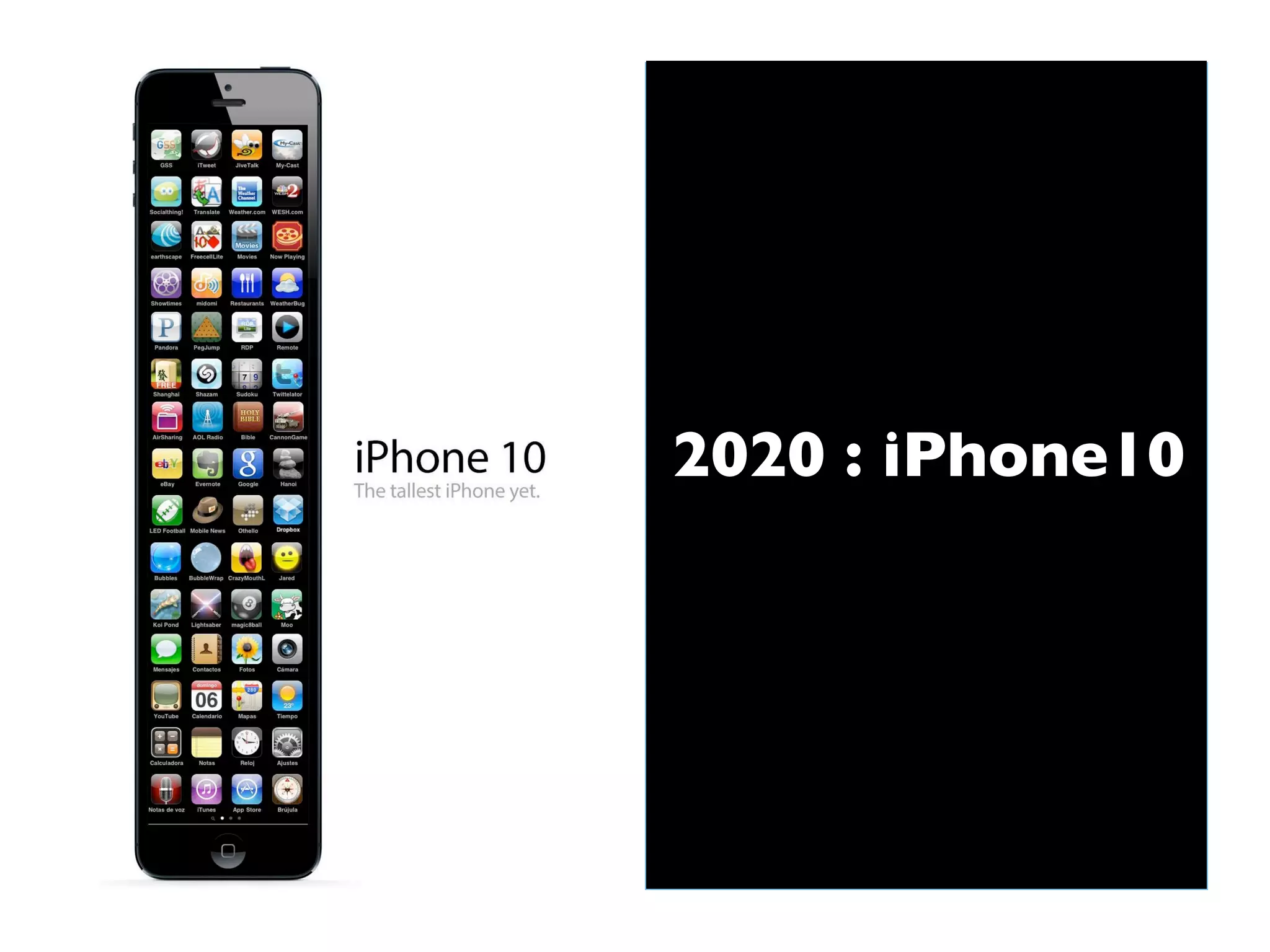 2020 : iPhone10
 