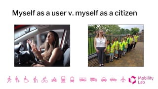 Myself as a user v. myself as a citizen
 