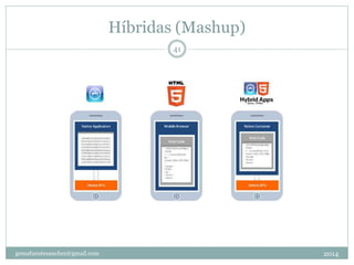 Híbridas (Mashup)
2014gemafuentesanchez@gmail.com
41
 