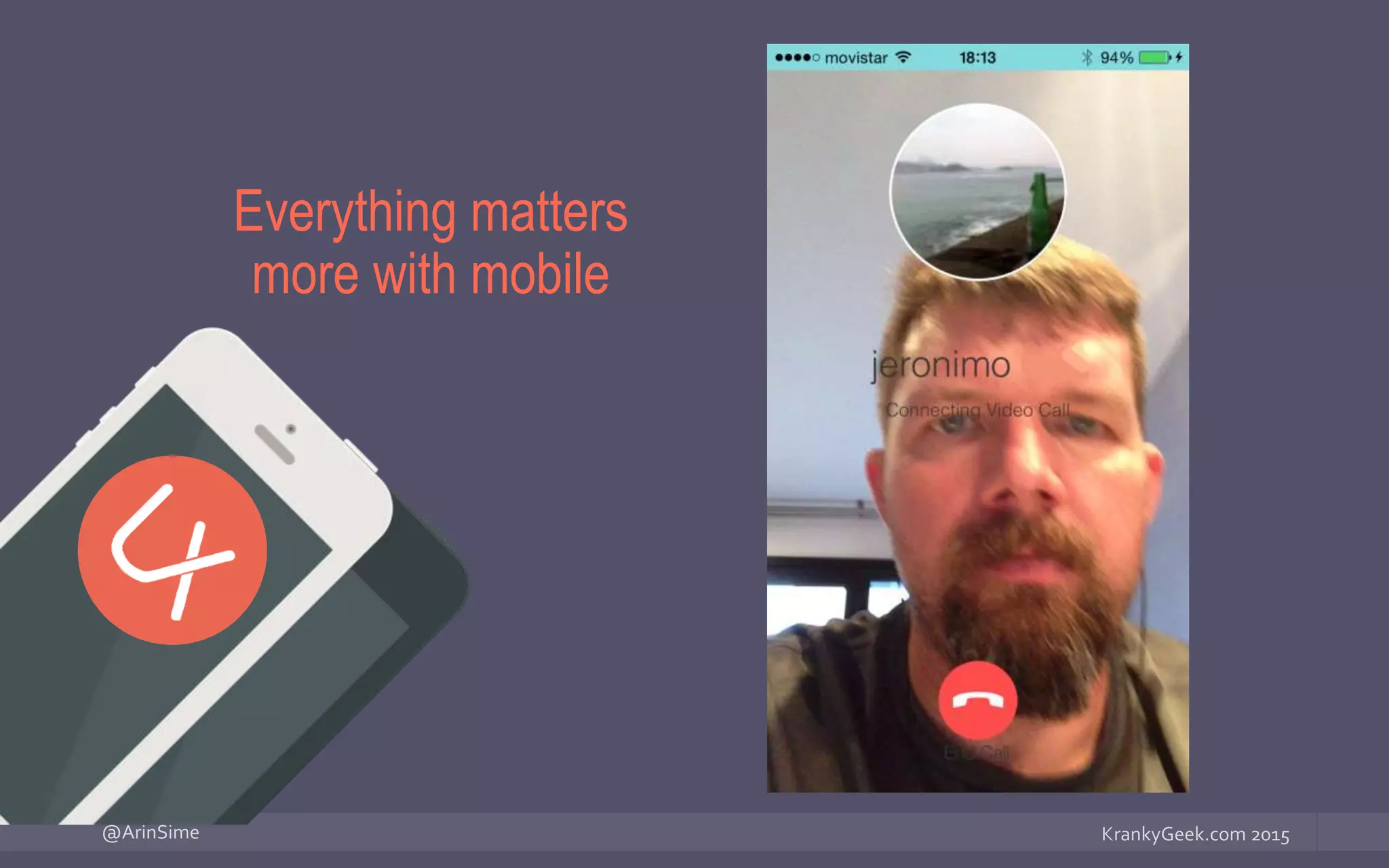 Everything matters
more with mobile
 