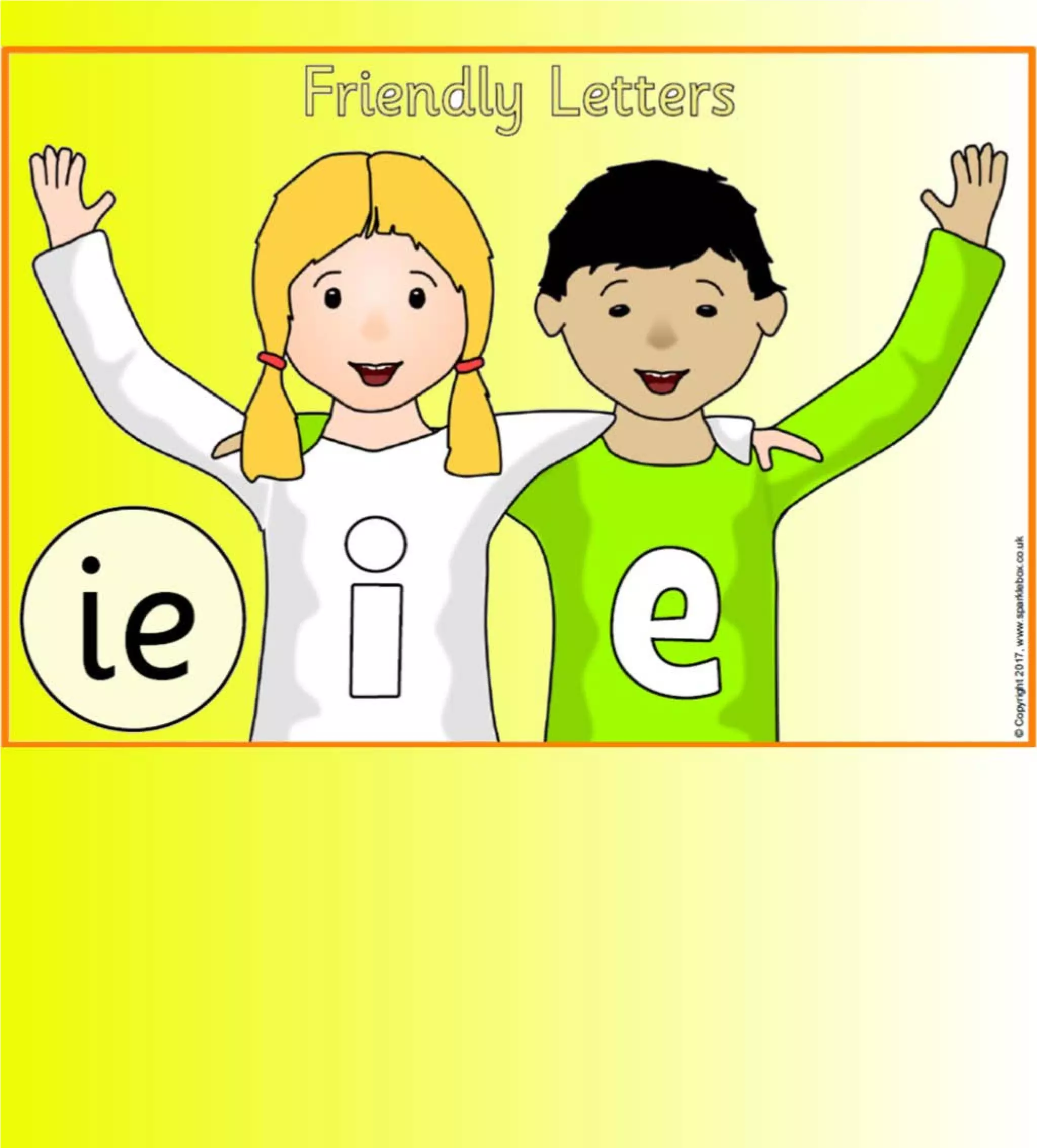 Flashcards and posters ie