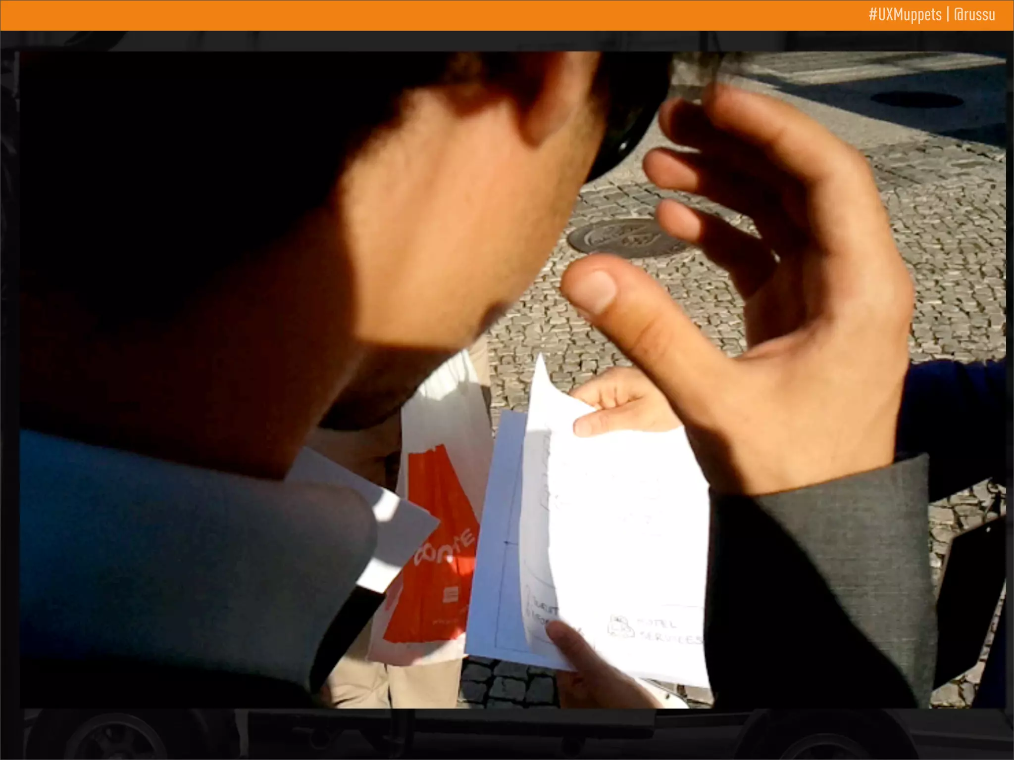 #UXMuppets | @russu

 