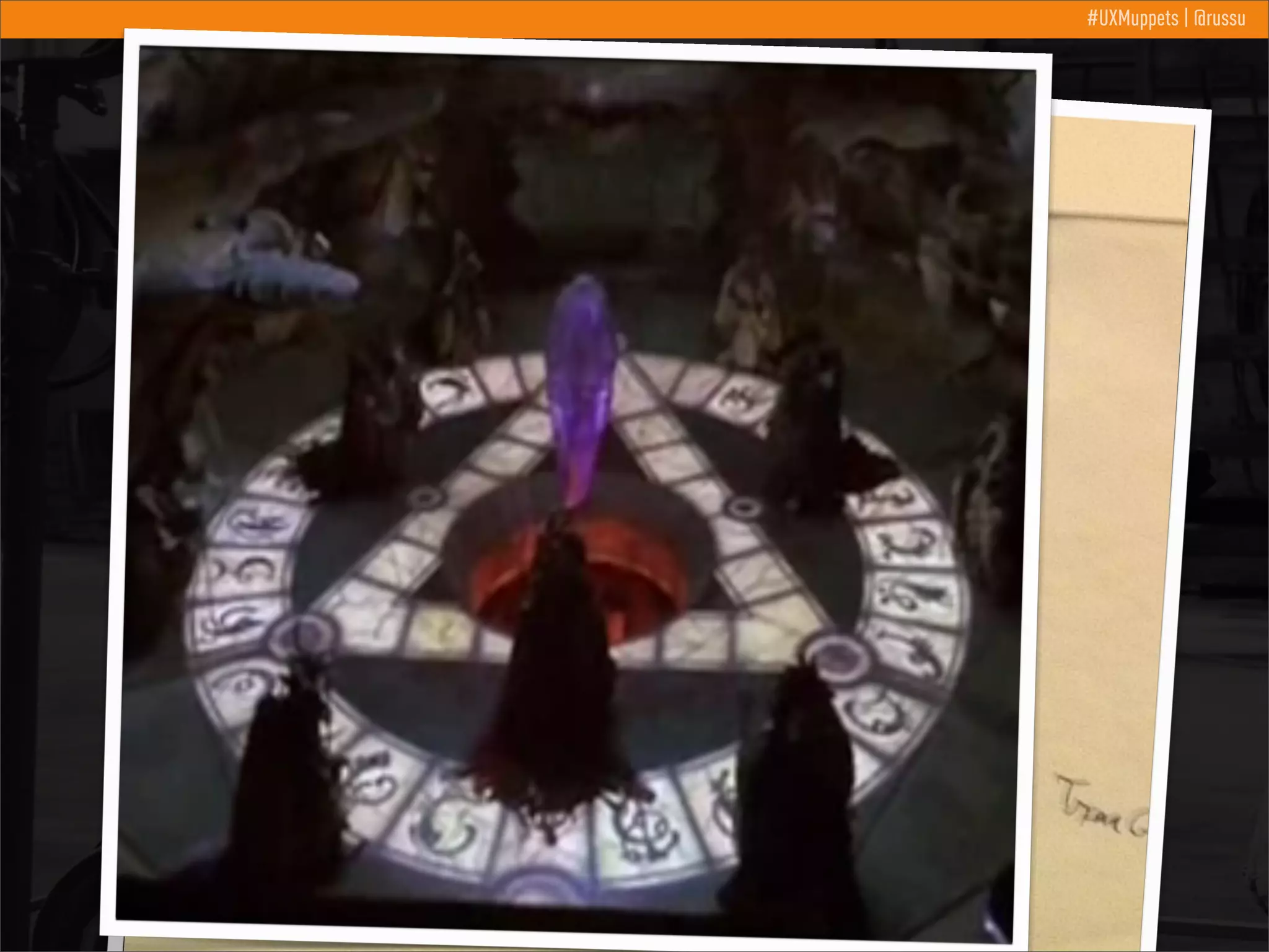 #UXMuppets | @russu

 