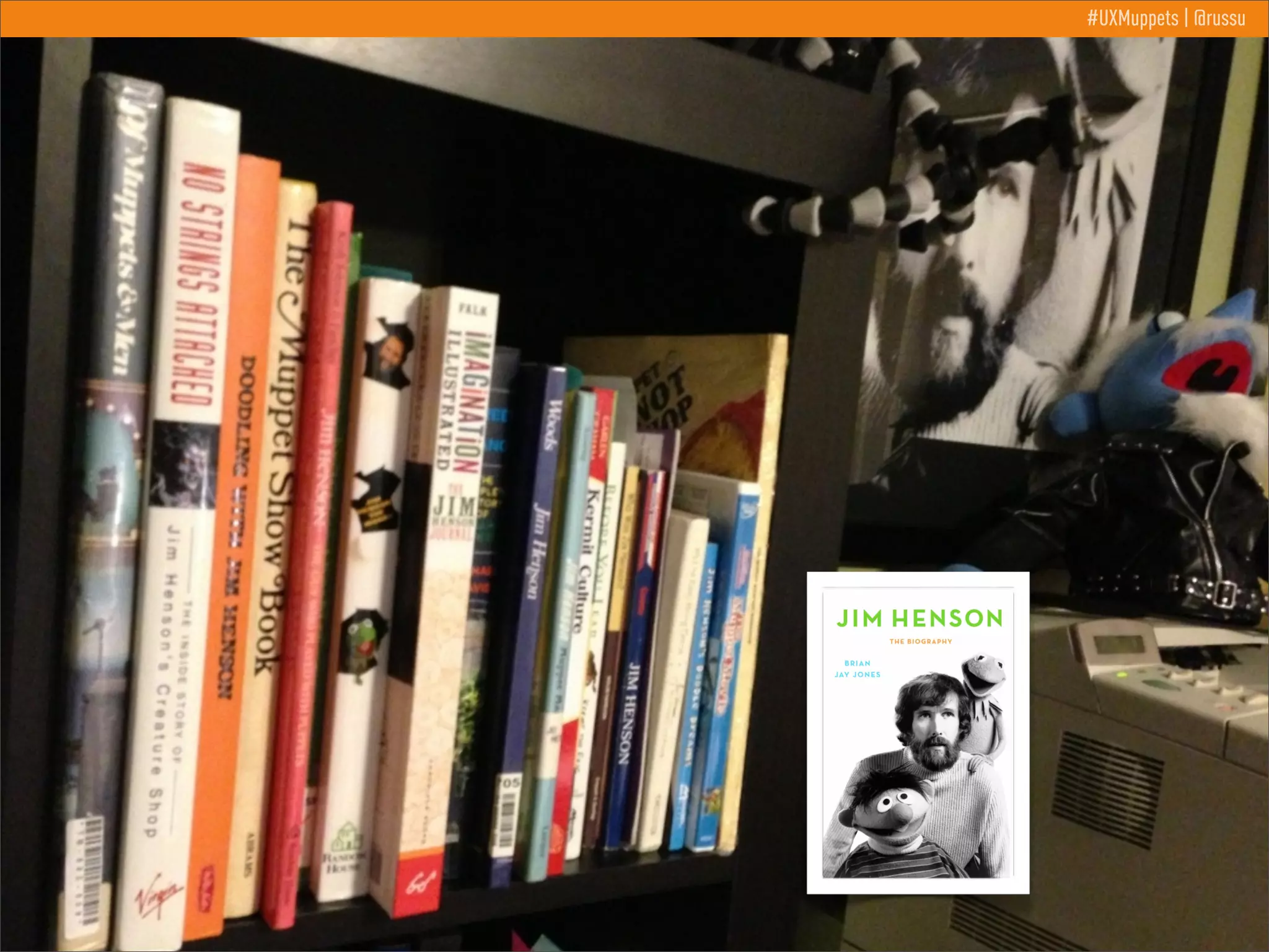 #UXMuppets | @russu

 