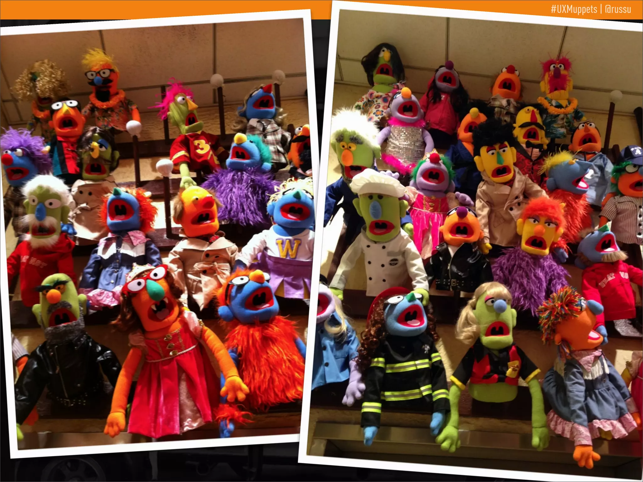 #UXMuppets | @russu

 