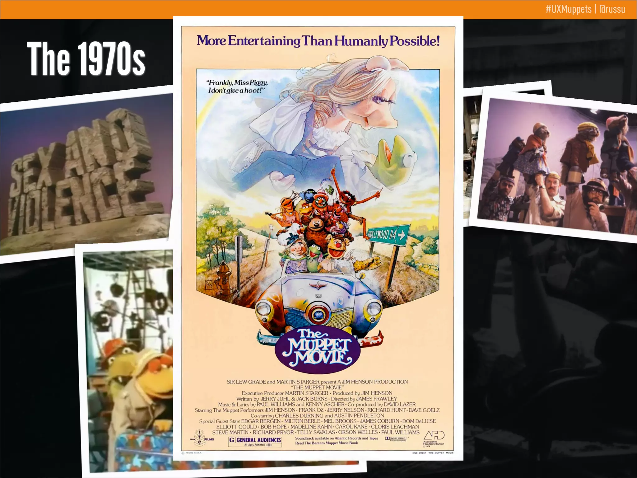 #UXMuppets | @russu

The 1970s

 