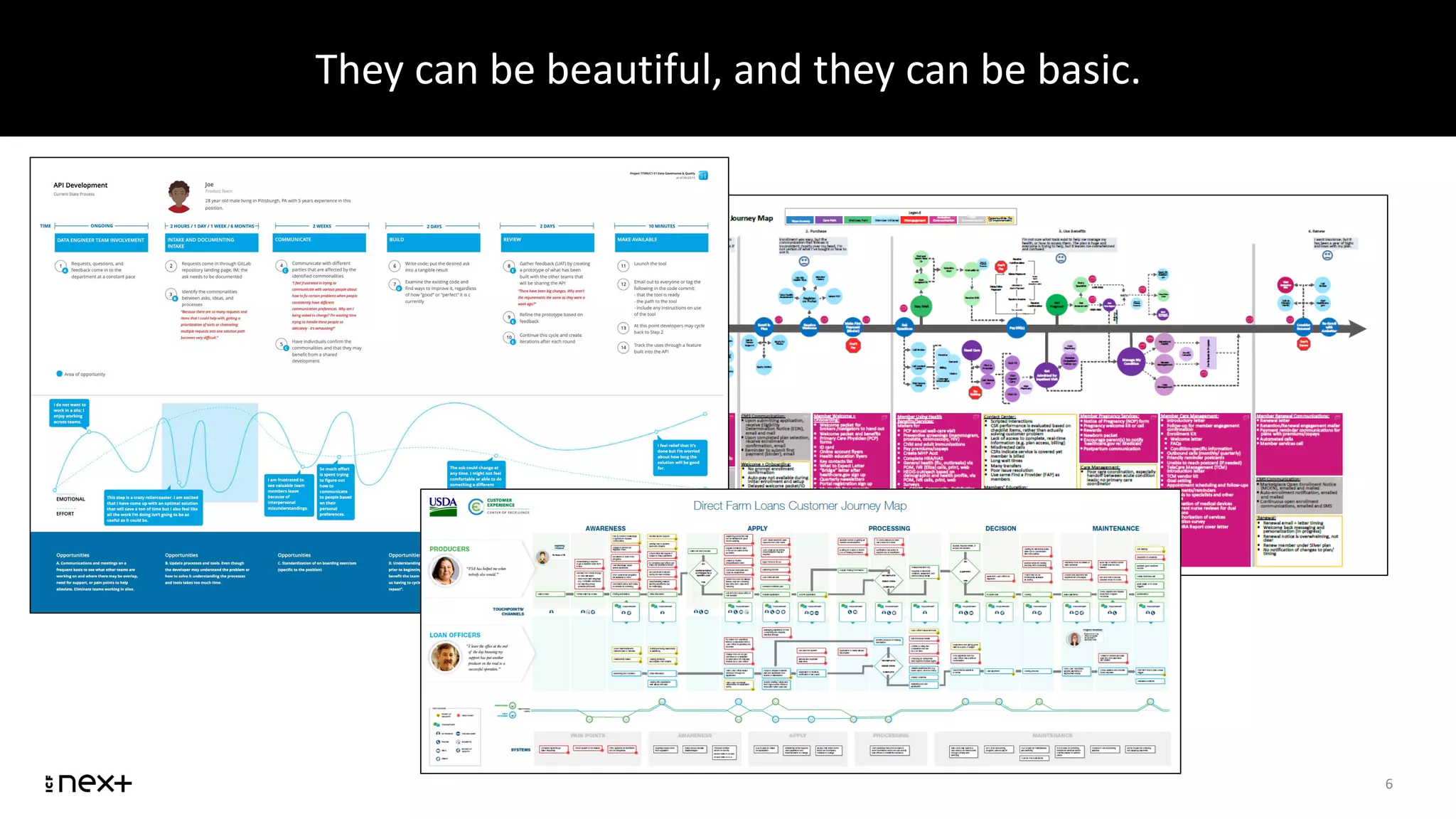 They can be beautiful, and they can be basic.
6
 