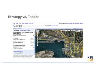 Strategy vs. Tactics
 