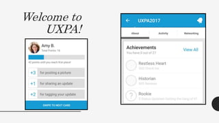 Welcome to
UXPA!
 