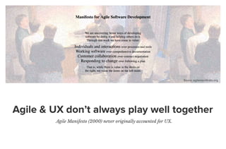 Agile UX Documentation Best Practices