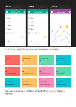 Uxpin mobile UI Design Patterns 2014 | PDF