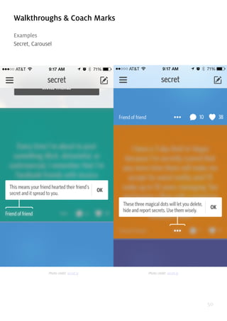 Mobile UI Design Patterns 2014 | PDF