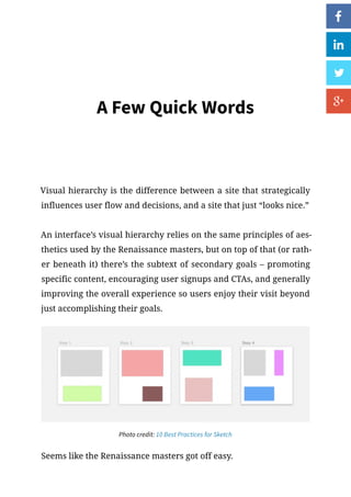 The building blocks of visual hierarchy | PDF | Web Design and HTML ...