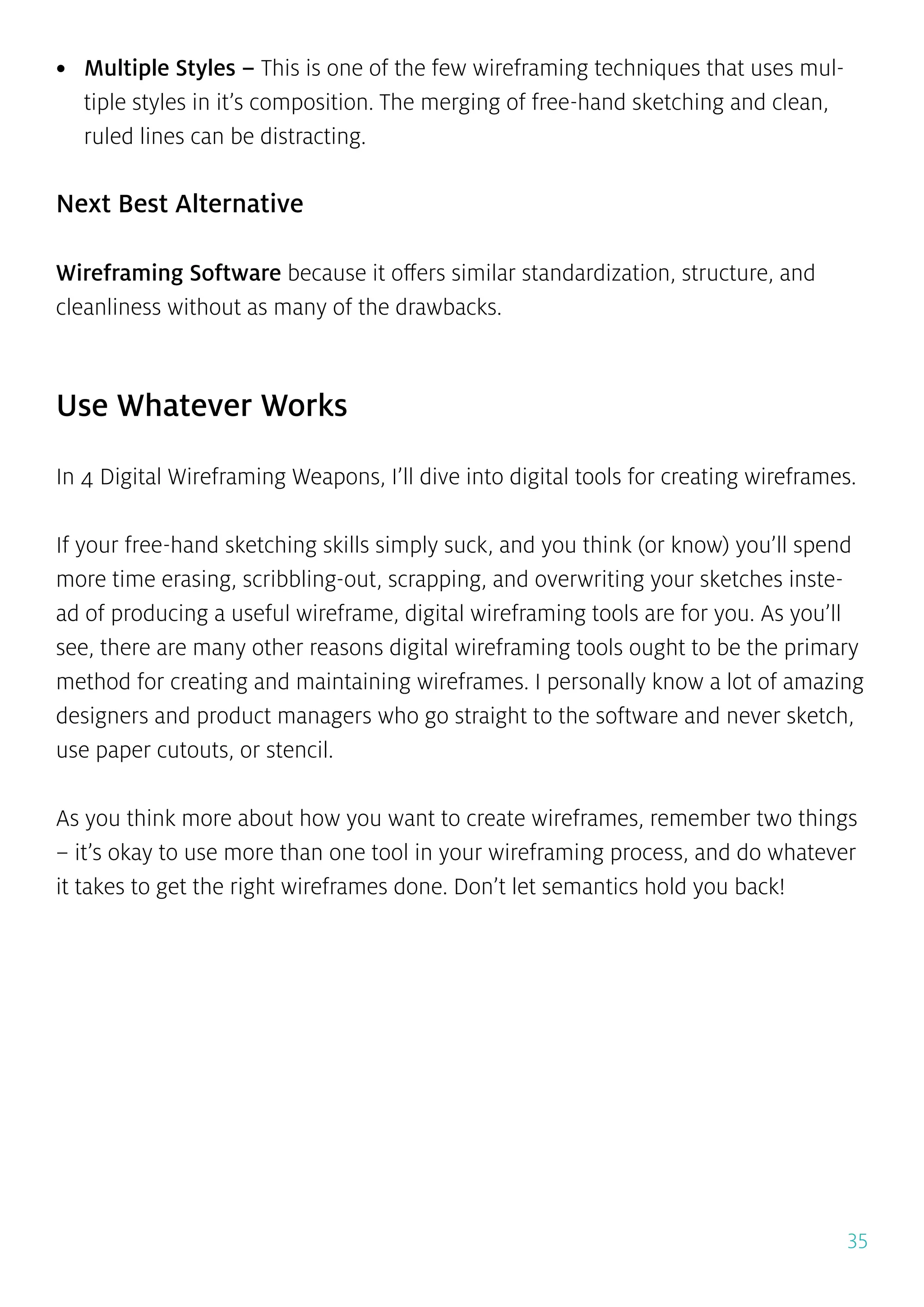 The Guide To Wireframing | PDF