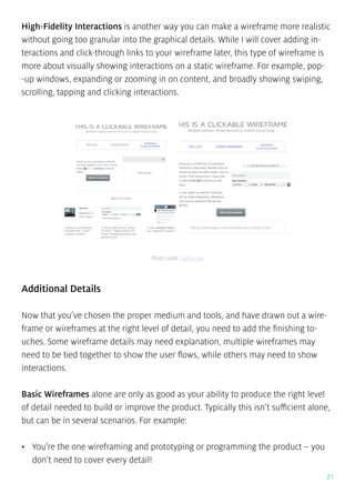 The Guide To Wireframing