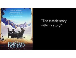 A D P U X | M A R C H , 2 0 1 7
“The classic story
within a story”
 