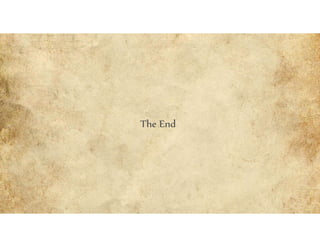 The End
 