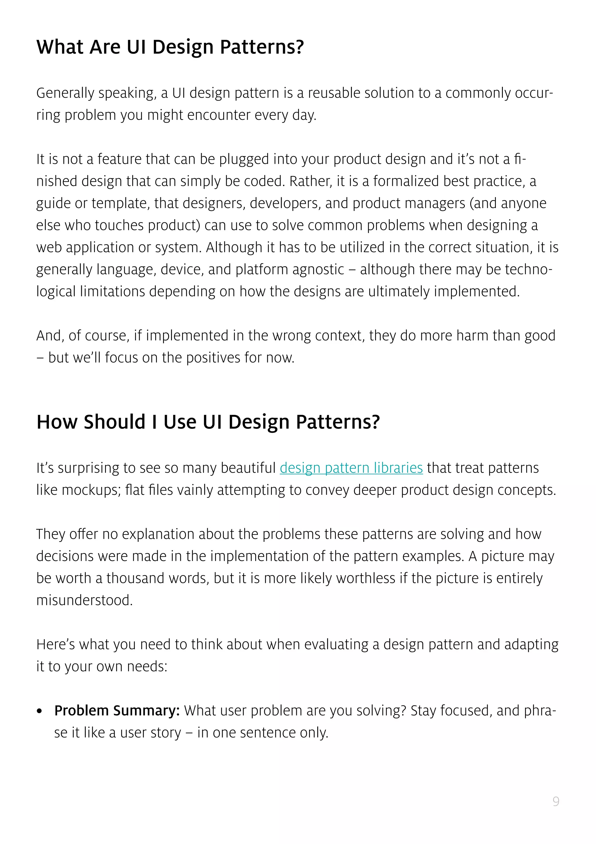 Web UI Design Patterns 2014 | PDF | Internet | Computing
