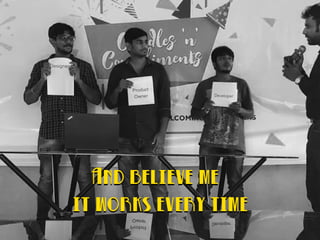 UX Play - A Stage Show!