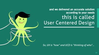 A short tale about UX & UCD | PPT