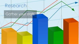Research
Gather your stats
 