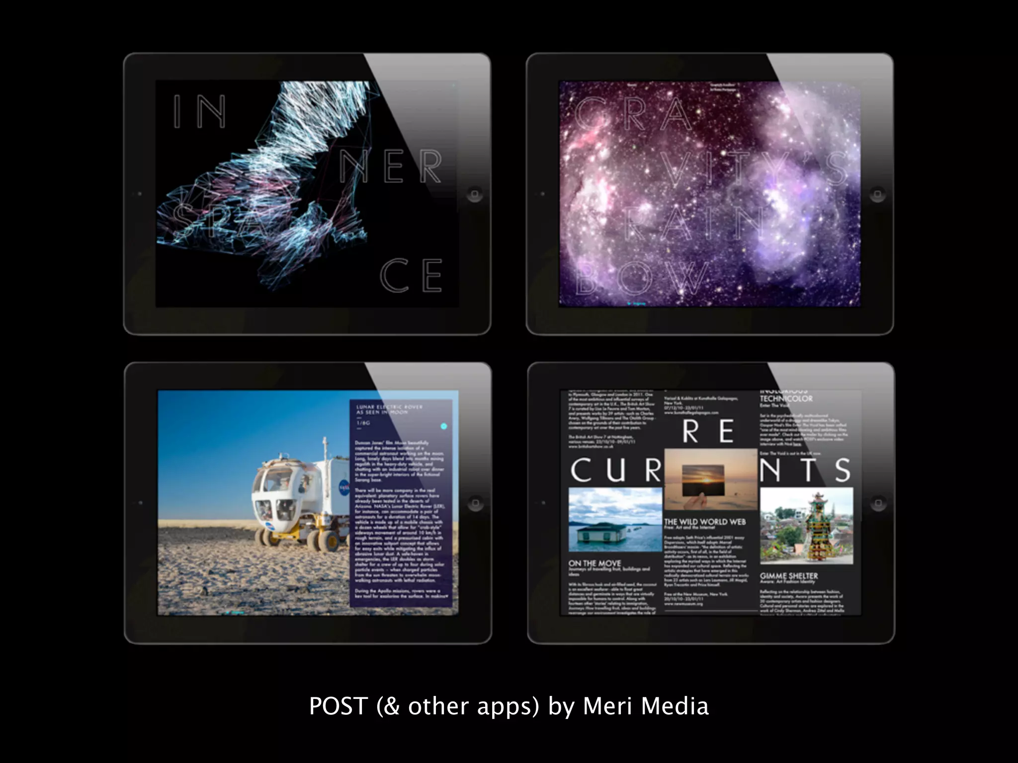 POST (& other apps) by Meri Media
 