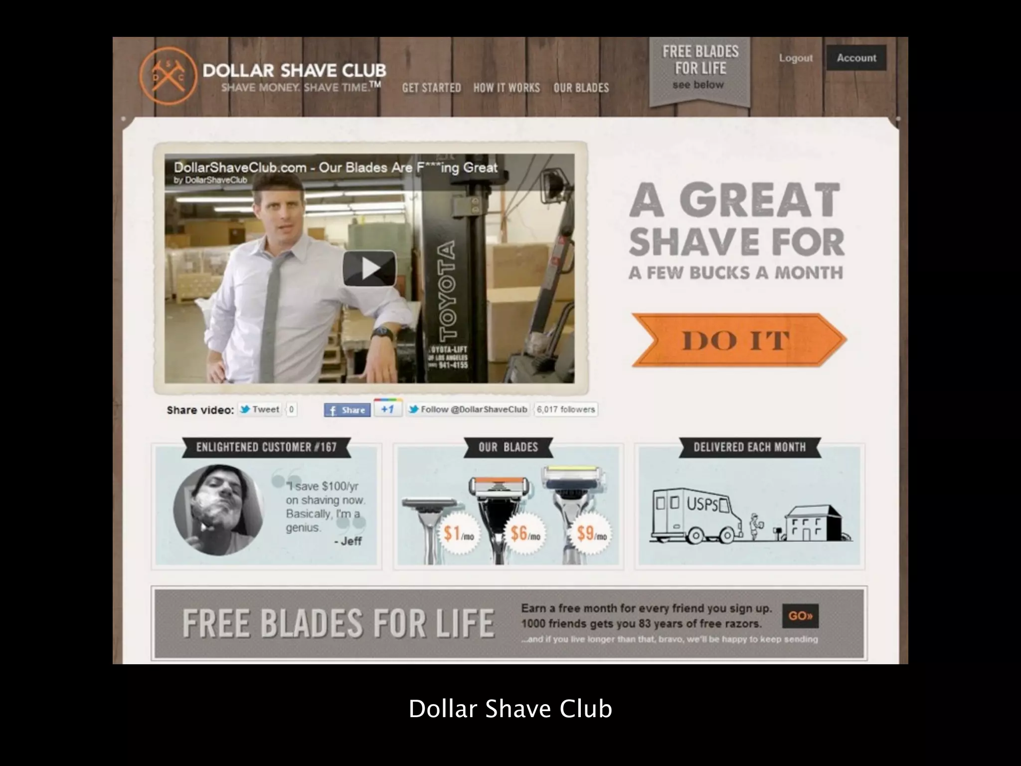 Dollar Shave Club
 