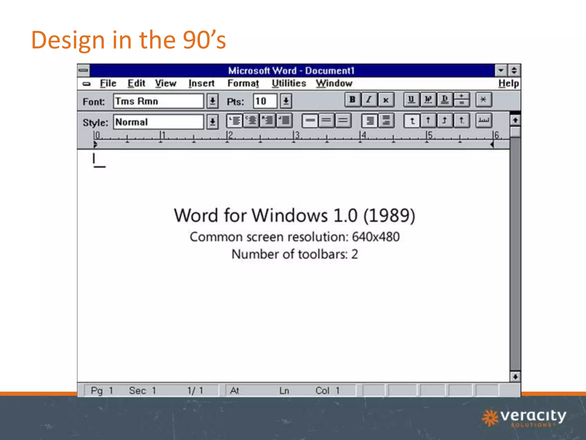 Design in the 90’s

 