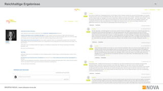 16
SKOPOS NOVA | www.skopos-nova.de
Reichhaltige Ergebnisse
 
