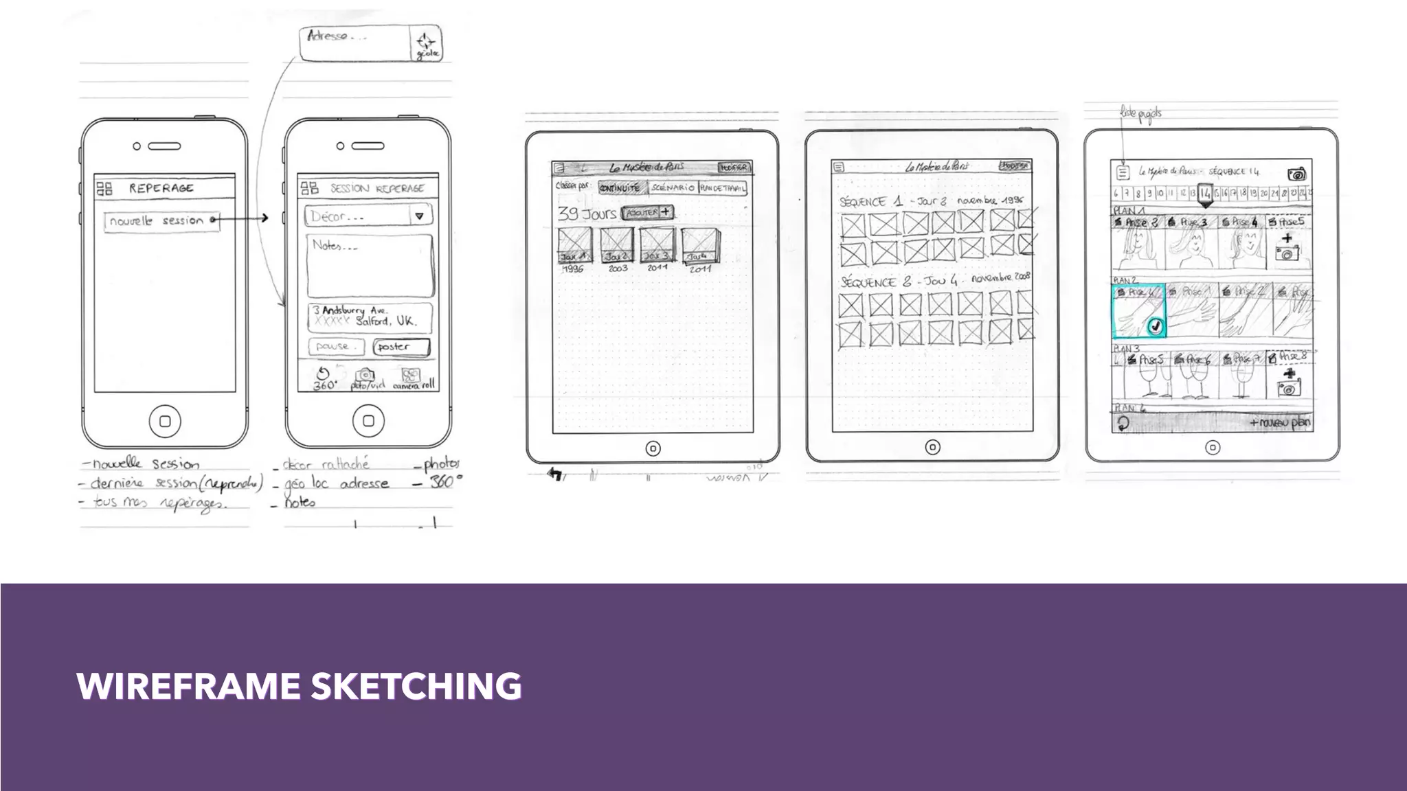 WIREFRAME SKETCHING
 