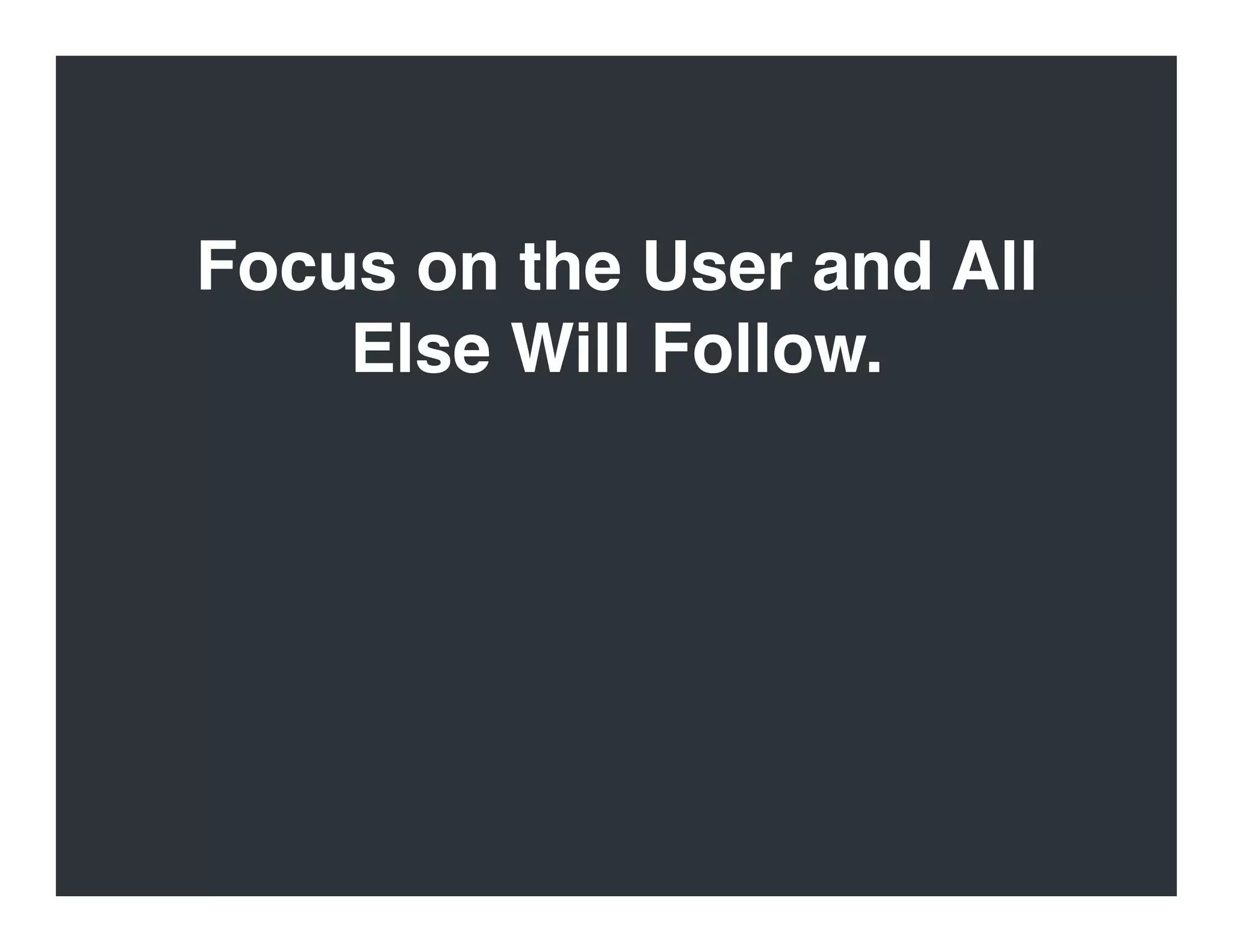 Evangelizing User Experience Design