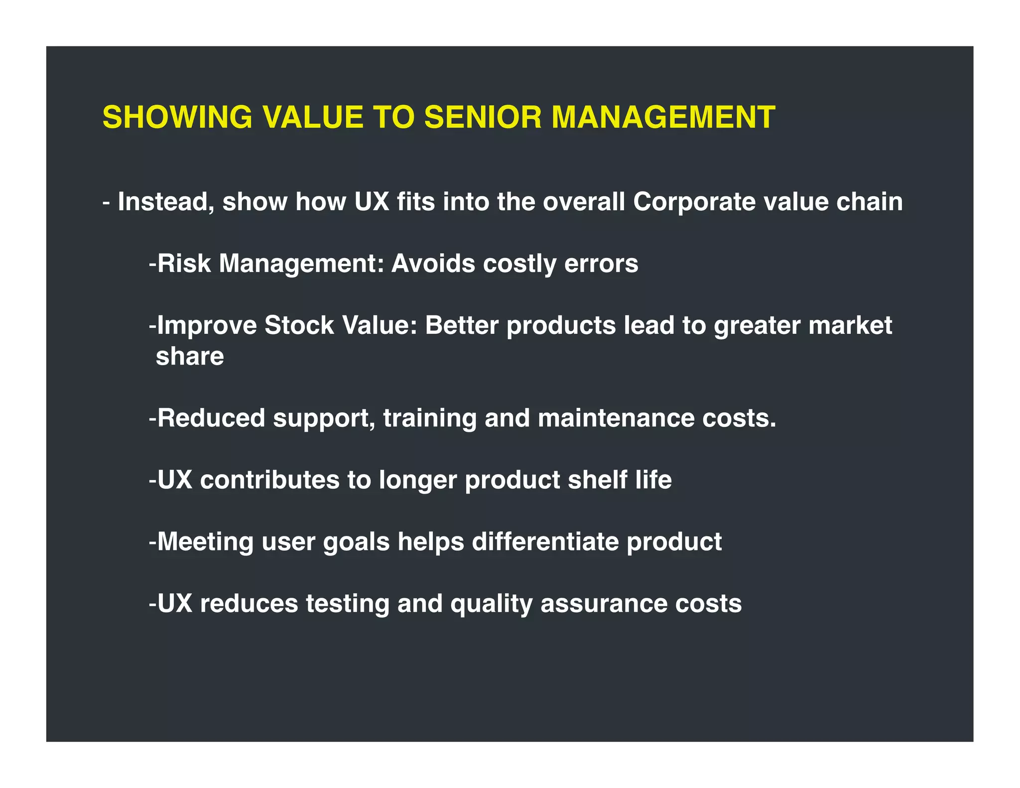 Evangelizing User Experience Design