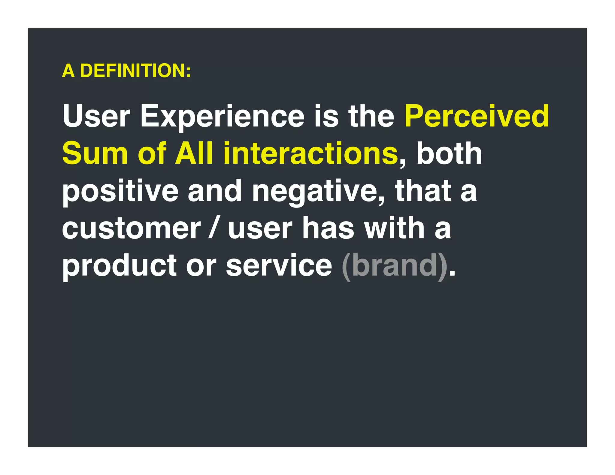 Evangelizing User Experience Design